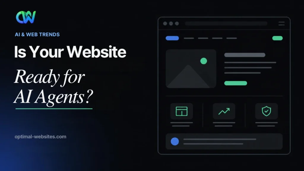 Robot cursor completing a booking form on an AI agent ready website