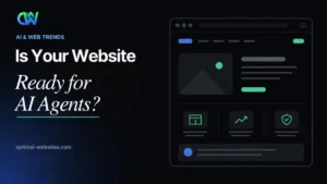 Robot cursor completing a booking form on an AI agent ready website