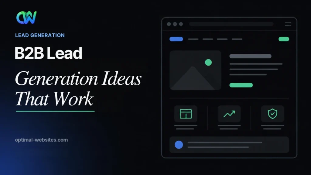 B2B lead generation ideas for small contractors and professional service firms