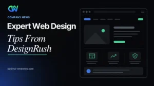 DesignRush web design tips for strategic small business websites