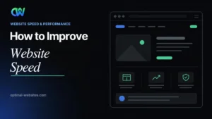 How to improve website speed with images, caching and Core Web Vitals fixes