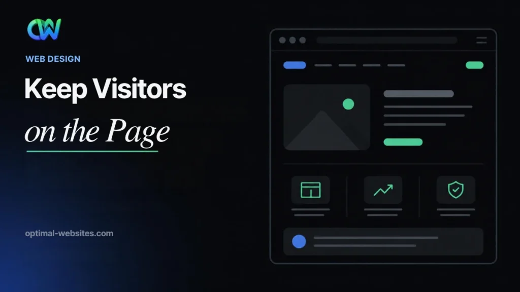 Ball bouncing off a page edge and landing on a call to action, showing how to reduce bounce rate
