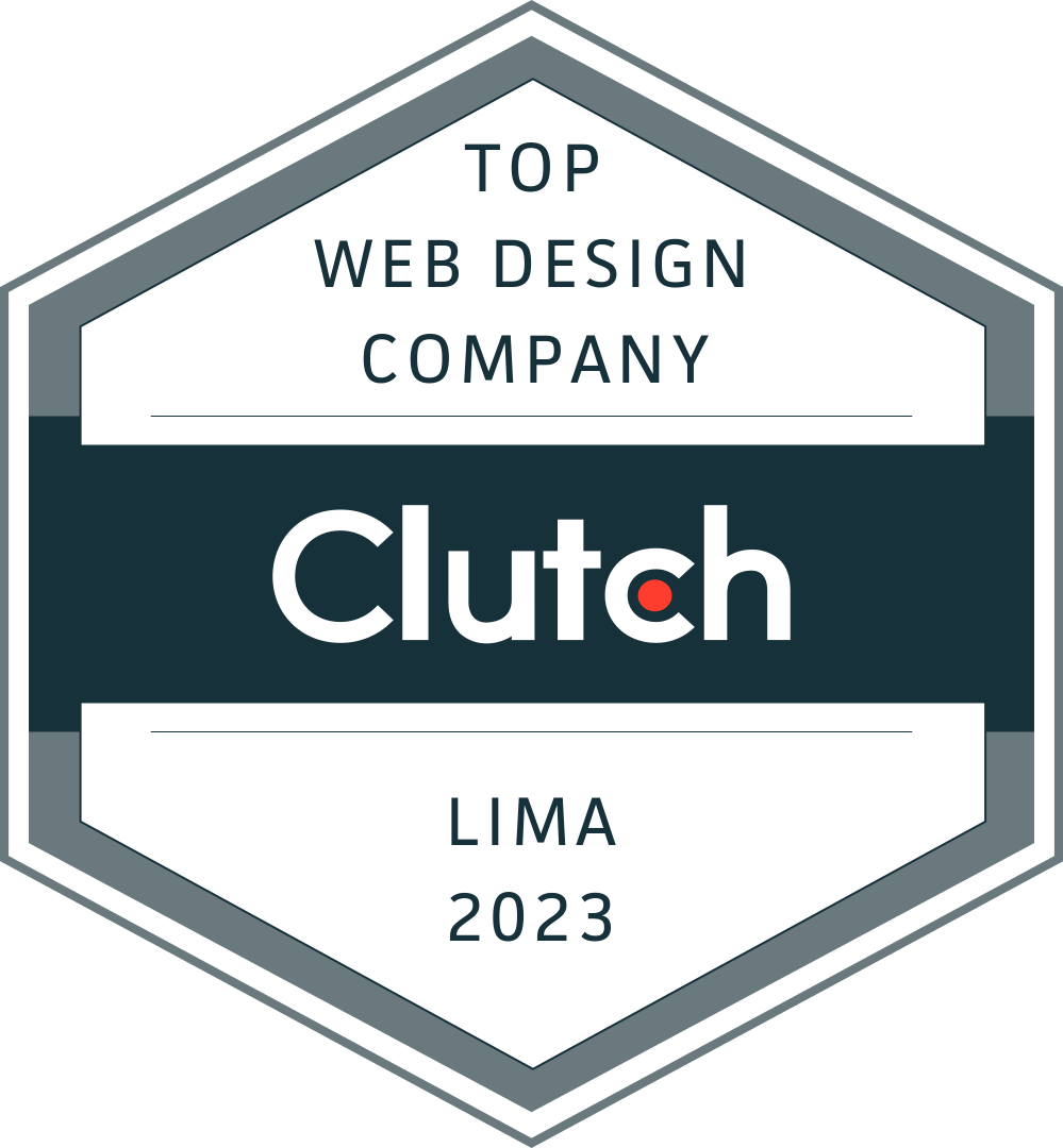 Clutch Top Web Design Company 2023 award